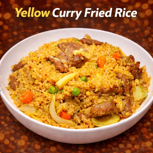 K5 - Yellow Curry Fried Rice.