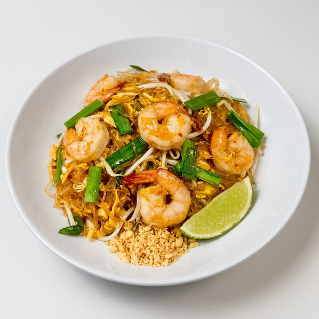 N6 - Pad Thai Glass Noodles (Pad Woon Sen).
