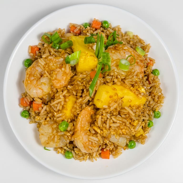 Delicious Pineapple Fried Rice